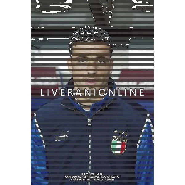 NAZIONALE ITALIANA CALCIO 2003 NELLA FOTO DI NATALE ANTONIO FOTO ALDO LIVERANI