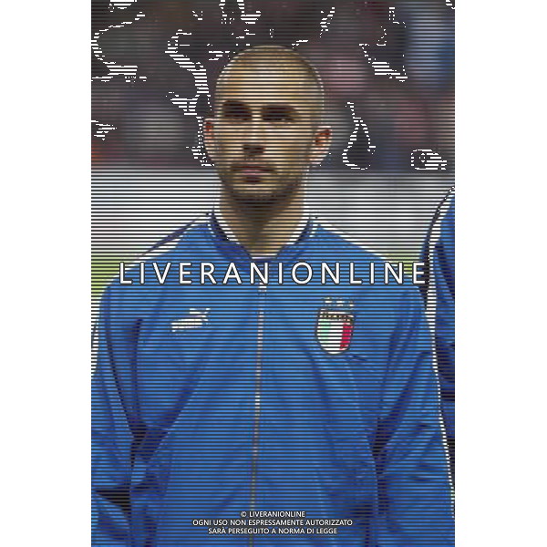NAZIONALE ITALIANA CALCIO 2003 NELLA FOTO DI VAIO MARCO FOTO ALDO LIVERANI