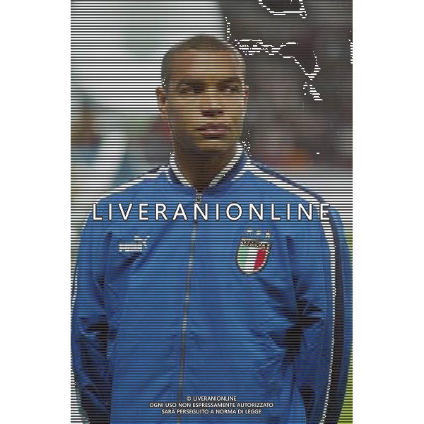NAZIONALE ITALIANA CALCIO 2003 NELLA FOTO FERRARI MATTEO FOTO ALDO LIVERANI