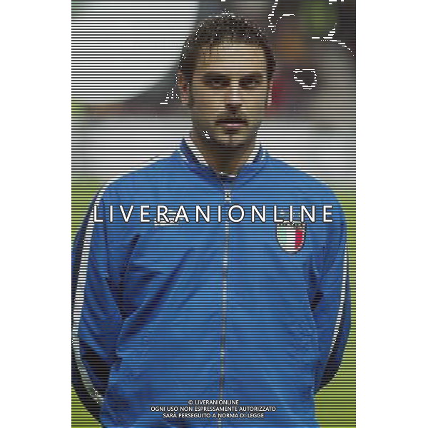 NAZIONALE ITALIANA CALCIO 2003 NELLA FOTO FIORE STEFANO FOTO ALDO LIVERANI