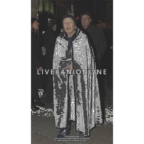 MILANO 7/12/2011 PRIMA DELLA SCALA NELLA FOTO GAE AULENTI FOTO ROMANO/AG ALDO LIVERANI