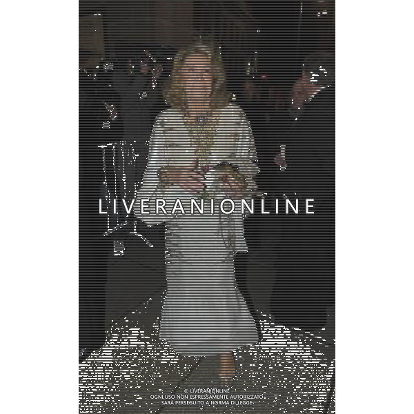 MILANO 7/12/2011 PRIMA DELLA SCALA NELLA FOTO MARTA MARZOTTO FOTO ROMANO/AG ALDO LIVERANI