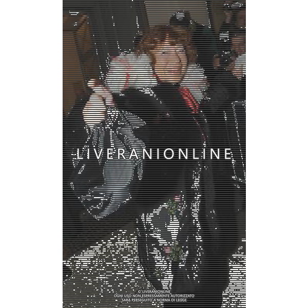 MILANO 7/12/2011 PRIMA DELLA SCALA NELLA FOTO INGE FELTRINELLI FOTO ROMANO/AG ALDO LIVERANI