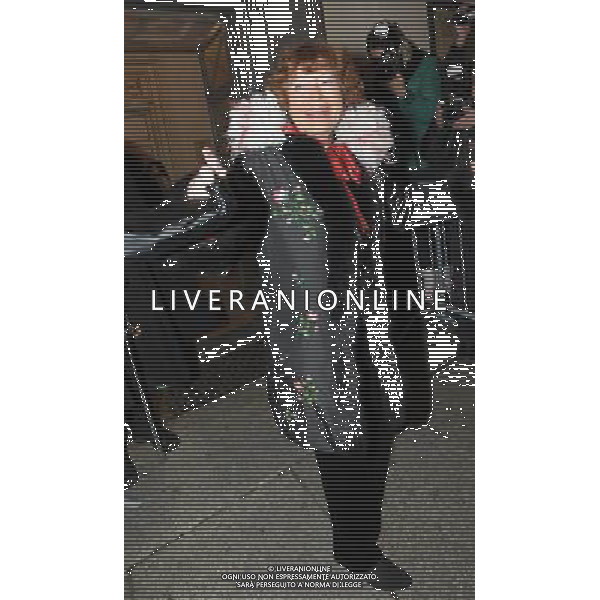 MILANO 7/12/2011 PRIMA DELLA SCALA NELLA FOTO INGE FELTRINELLI FOTO ROMANO/AG ALDO LIVERANI