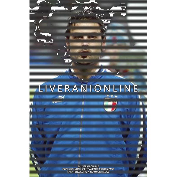 NAZIONALE ITALIANA CALCIO 2003 NELLA FOTO FIORE STEFANO FOTO ALDO LIVERANI
