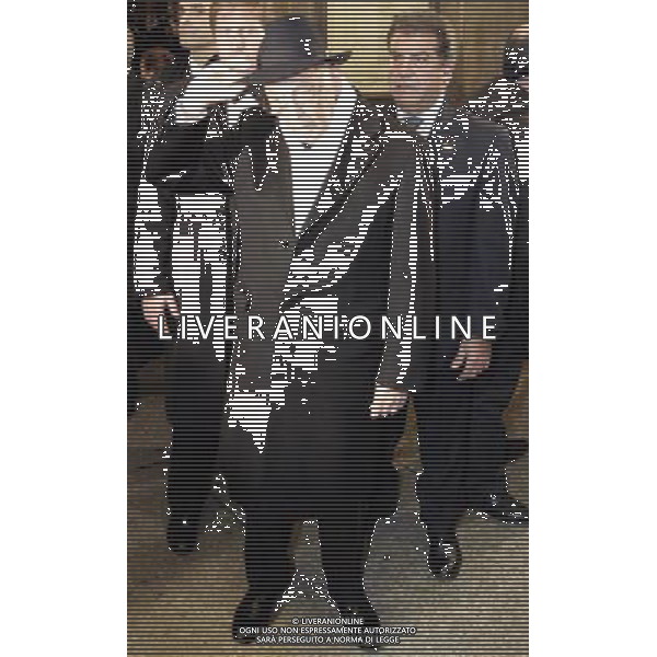 MILANO 7/12/2011 PRIMA DELLA SCALA NELLA FOTO GIORGIO NAPOLITANO FOTO ROMANO/AG ALDO LIVERANI