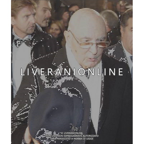 MILANO 7/12/2011 PRIMA DELLA SCALA NELLA FOTO GIORGIO NAPOLITANO FOTO ROMANO/AG ALDO LIVERANI