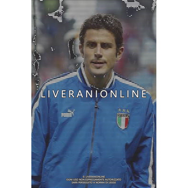 NAZIONALE ITALIANA CALCIO 2003 NELLA FOTO GROSSO FABIO FOTO ALDO LIVERANI