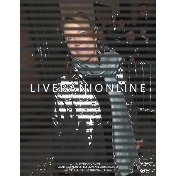 MILANO 7/12/2011 PRIMA DELLA SCALA NELLA FOTO ANDRE\'E RUTH SHAMMAH FOTO ROMANO/AG ALDO LIVERANI