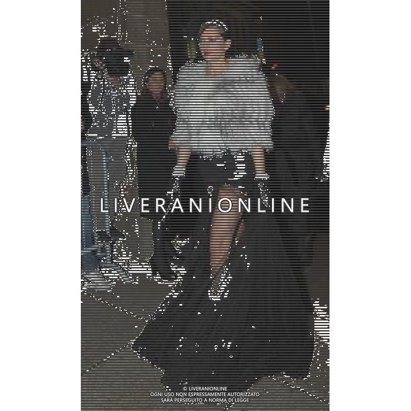 MILANO 7/12/2011 PRIMA DELLA SCALA NELLA FOTO MARIA VEDOVELLI FOTO ROMANO/AG ALDO LIVERANI