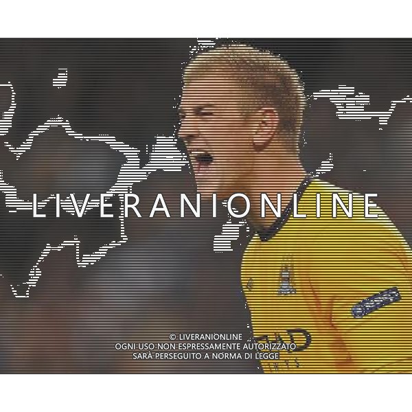 Manchester City\'s Joe Hart Football - UEFA Champions League Group A - Manchester City v Bayern Munich - Wed 07 Dec 2011 - Etihad Stadium - Manchester Œ© CameraSport - 43 Linden Ave. Countesthorpe. Leicester. England. LE8 5PG - Tel: +44 (0) 116 277 4147 - admin@camerasport.com - www.camerasport.com ©AG ALDO LIVERANI SAS - ITALY ONLY *** Local Caption *** .