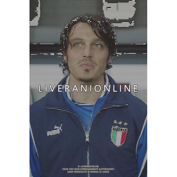 NAZIONALE ITALIANA CALCIO 2003 NELLA FOTO ODDO MASSIMO FOTO ALDO LIVERANI