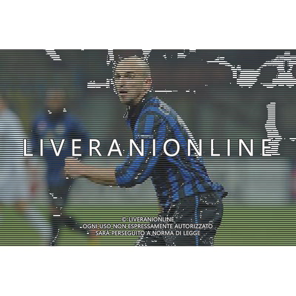 UEFA Champions League - Fase a Gironi 6Á giornata Gruppo B Milano 7-12-2011 Inter - CSKA Mosca nella foto: Esteban Cambiasso (Inter) foto Roberto Garavaglia - ag. Aldo Liverani sas