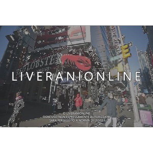 A Red Lobster restaurant in Times Square in New York is seen on Friday, December 24, 2010. Despite Darden Restaurants, which owns Red Lobster, having quarterly profits that met the analysts expectations, the stock fell because sales increases were deemed disappointing. The company also runs the Olive Garden, Longhorn Steakhouses and other casual dining brands. ©PHOTOSHOT/ALDO LIVERANI SAS