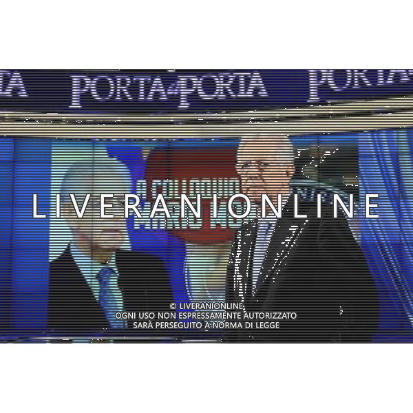 Roma - 06/12/2011 - Studi RAI Via Teulada - Trasmissione televisiva PORTA A PORTA condotta da Bruno Vespa - nella foto: Mario Monti Â© Fabrizio Corradetti - Ag. Aldo Liverani Sas