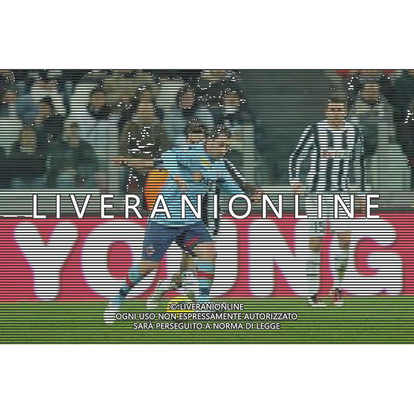 Coppa Italia TIM - Ottavi di finale Torino 8-12-2011 Juventus - Bologna nella foto: Vantaggiato contrastato da Pazienza foto Roberto Garavaglia - ag. Aldo Liverani sas