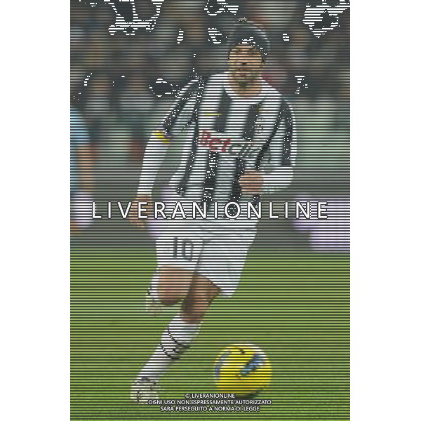 Coppa Italia TIM - Ottavi di finale Torino 8-12-2011 Juventus - Bologna nella foto: Alessandro Del Piero (Juventus) foto Roberto Garavaglia - ag. Aldo Liverani sas