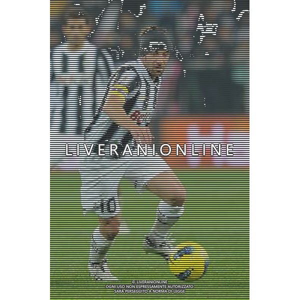Coppa Italia TIM - Ottavi di finale Torino 8-12-2011 Juventus - Bologna nella foto: Alessandro Del Piero (Juventus) foto Roberto Garavaglia - ag. Aldo Liverani sas