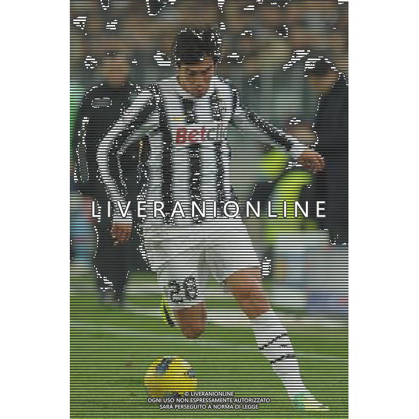 Coppa Italia TIM - Ottavi di finale Torino 8-12-2011 Juventus - Bologna nella foto: Marcelo Estigarribia (Juventus) foto Roberto Garavaglia - ag. Aldo Liverani sas