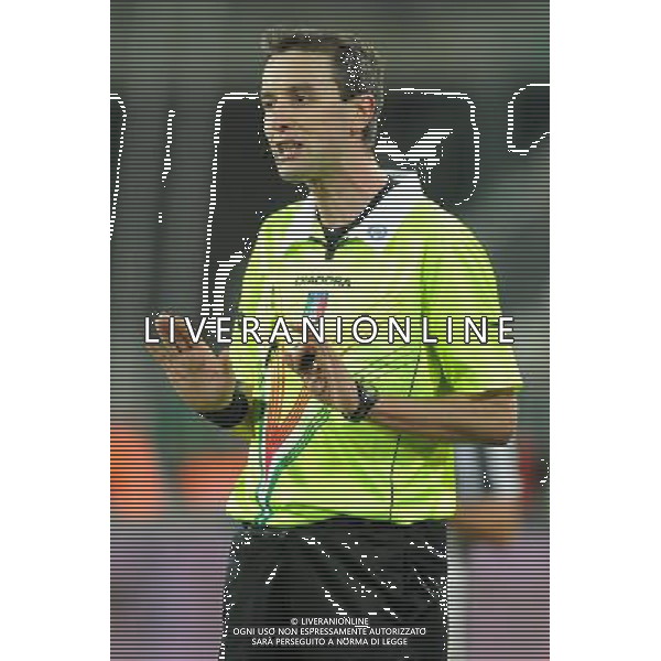 Coppa Italia TIM - Ottavi di finale Torino 8-12-2011 Juventus - Bologna nella foto: l\'arbitro Sebastiano Peruzzo di Schio (VI) foto Roberto Garavaglia - ag. Aldo Liverani sas