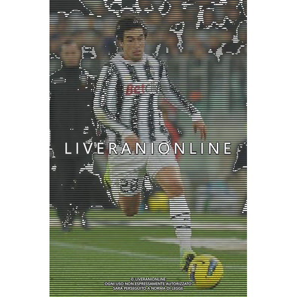 Coppa Italia TIM - Ottavi di finale Torino 8-12-2011 Juventus - Bologna nella foto: Marcelo Estigarribia (Juventus) foto Roberto Garavaglia - ag. Aldo Liverani sas