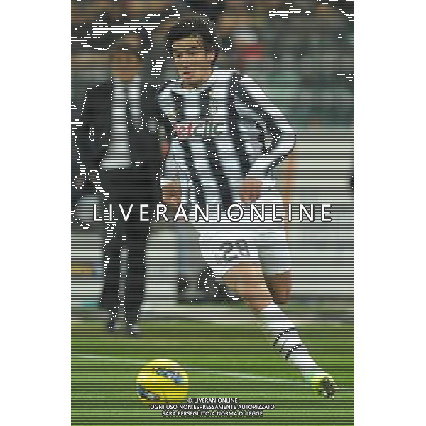 Coppa Italia TIM - Ottavi di finale Torino 8-12-2011 Juventus - Bologna nella foto: Marcelo Estigarribia (Juventus) foto Roberto Garavaglia - ag. Aldo Liverani sas