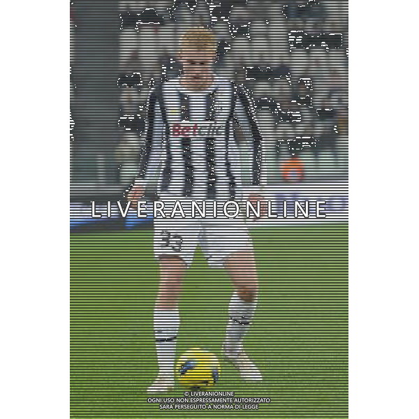 Coppa Italia TIM - Ottavi di finale Torino 8-12-2011 Juventus - Bologna nella foto: Frederik Sorensen (Juventus) foto Roberto Garavaglia - ag. Aldo Liverani sas