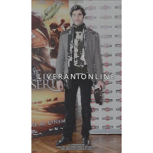 MILANO 14/12/2011 TERRAZZA MARTINI PHOTOCALL DEL FILM IL PRINCIPE DEL DESERTO NELLA FOTO TAHAR RAHIM PH.FIOCHI/ALDO LIVERANI