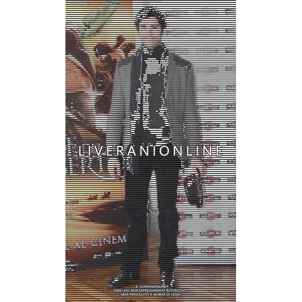 MILANO 14/12/2011 TERRAZZA MARTINI PHOTOCALL DEL FILM IL PRINCIPE DEL DESERTO NELLA FOTO TAHAR RAHIM PH.FIOCHI/ALDO LIVERANI