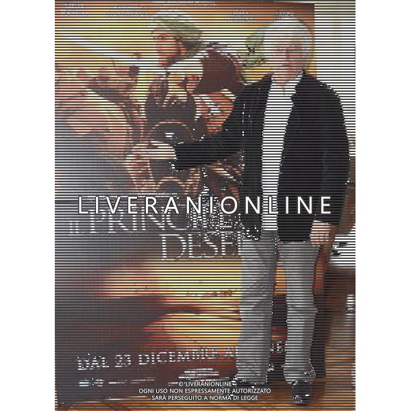 MILANO 14/12/2011 TERRAZZA MARTINI PHOTOCALL DEL FILM IL PRINCIPE DEL DESERTO NELLA FOTO JEAN - JACQUES ANNAUD PH.FIOCHI/ALDO LIVERANI