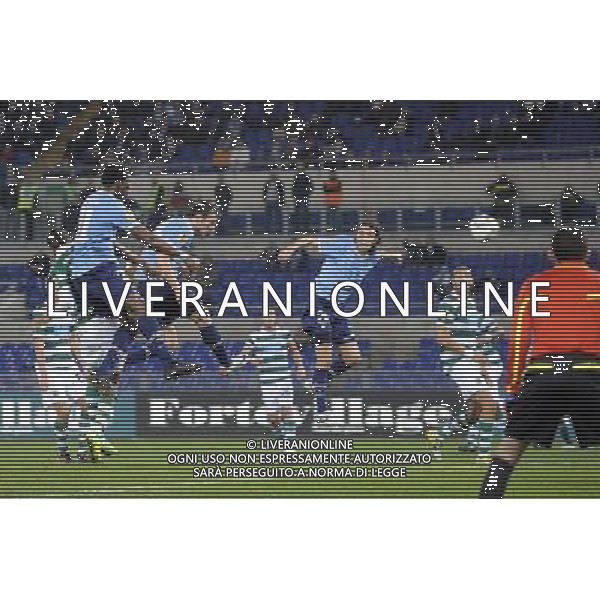 Roma - 14/12/2011 - Stadio Olimpico - Uefa Europa League 2011/2012 - Fase a gironi (Gruppo D) - Lazio vs Sporting Lisbona - nella foto: il gol di libor kozak å© Fabrizio Corradetti - Ag. Aldo Liverani sas