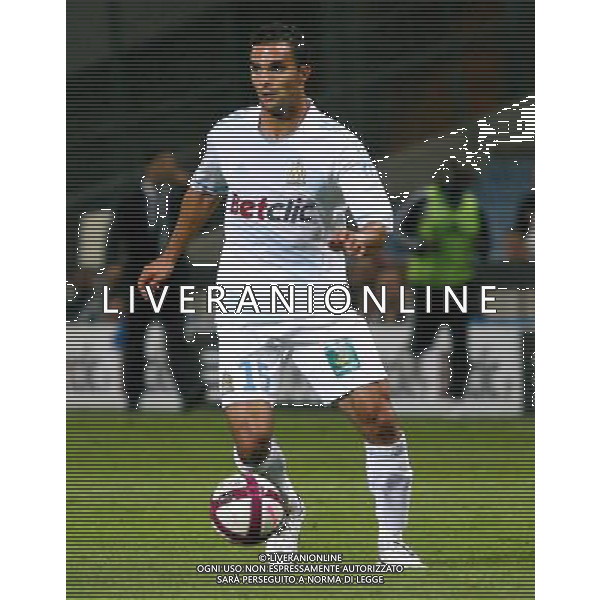 ©MICHEL CLEMENTZ/WORLDPICTURES/MAXPPP ; CAEN 2 DECEMBRE 2011 / LIGUE 1 ORANGE / 16EME JOURNEE / SM CAEN vs OLYMPIQUE DE MARSEILLE / MATCH EN COURS ENTRE LE STADE MALHERBE DE CAEN BASSE-NORMANDIE ET L\'OM SUR LA PELOUSE DU STADE MICHEL D\'ORNANO DE CAEN / JEREMY MOREL / OM / ARCHIVES / SPORT / FOOTBALL / 21 SEPTEMBRE 2011 / LIGUE 1 ORANGE / OLYMPIQUE DE MARSEILLE vs EVIAN TG / CHAMPIONNAT DE FRANCE DE FOOTBALL / SAISON 2011 - 2012 / ILLUSTRATION / JEREMY MOREL / OM CALCIO - OLIMPIQUE MARSIGLIA ©AG ALDO LIVERANI SAS - ITALY ONLY -