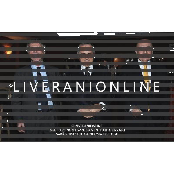 Assemblea Ordinaria Lega Calcio Serie A Desenzano del Garda (Brescia) - 19.12.2011 Nella Foto:preziosi-lotito-galliani /Ph.Vitez-Ag. Aldo Liverani