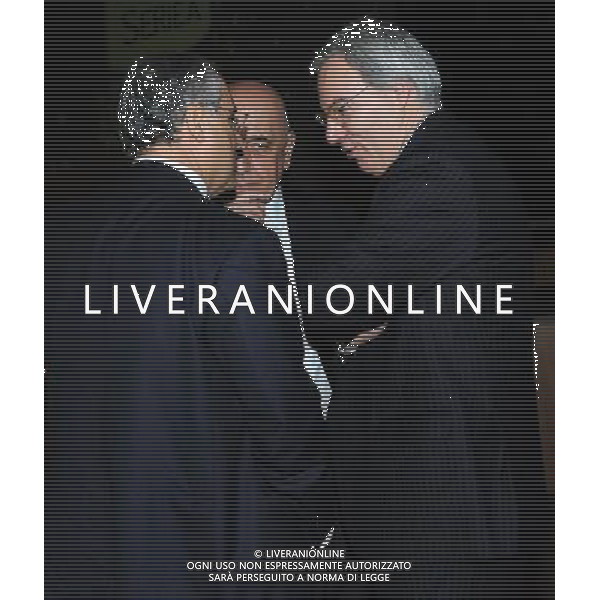 Assemblea Ordinaria Lega Calcio Serie A Desenzano del Garda (Brescia) - 19.12.2011 Nella Foto:galliani-lotito-beretta /Ph.Vitez-Ag. Aldo Liverani