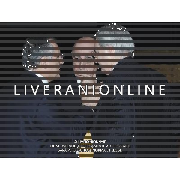 Assemblea Ordinaria Lega Calcio Serie A Desenzano del Garda (Brescia) - 19.12.2011 Nella Foto:galliani-lotito-beretta /Ph.Vitez-Ag. Aldo Liverani