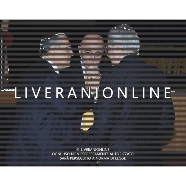 Assemblea Ordinaria Lega Calcio Serie A Desenzano del Garda (Brescia) - 19.12.2011 Nella Foto:galliani-lotito-beretta /Ph.Vitez-Ag. Aldo Liverani