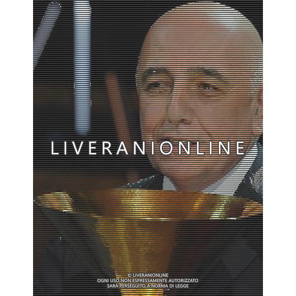 Assemblea Ordinaria Lega Calcio Serie A Desenzano del Garda (Brescia) - 19.12.2011 Nella Foto:galliani con lo scudetto /Ph.Vitez-Ag. Aldo Liverani