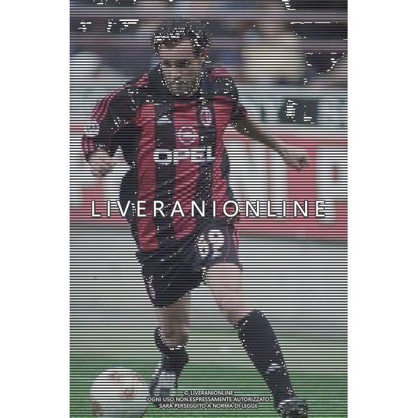 MILANO, 11-04-02 DFP/ MARCO LUSSOSO MILAN-HAPOEL TELAVIV (COPPA UEFA) NELLA FOTO: MARCO SIMONE AG ALDO LIVERANI S A S