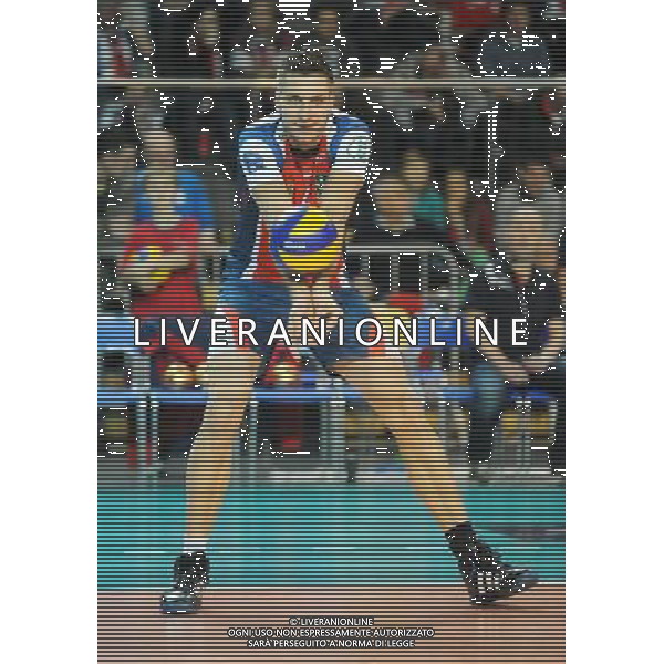 22.12.2011 KEDZIERZYN-KOZLE CZECHY SIATKOWKA MEZCZYZN CEV LIGA MISTRZOW SEZON 2011/2012 2012 CEV VOLLEYBALL CHAMPIONS LEAGUE MEN ZAKSA - TRENTINO VOLLEY PLANETWIN365 N/Z ROUZIER ANTONIN FOT LUKASZ LASKOWSKI / PRESSFOCUS NEWSPIXPL --- Newspix.pl ITALY ONLY- CEV Voleyball Champions League Zaksa Kedzierzyn-Kozle (czerwone) - Trentino Volley (biale) ©AG ALDO LIVERANI SAS *** Local Caption *** .