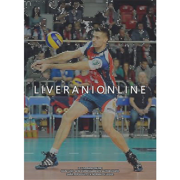 22.12.2011 KEDZIERZYN-KOZLE CZECHY SIATKOWKA MEZCZYZN CEV LIGA MISTRZOW SEZON 2011/2012 2012 CEV VOLLEYBALL CHAMPIONS LEAGUE MEN ZAKSA - TRENTINO VOLLEY PLANETWIN365 N/Z ROUZIER ANTONIN FOT LUKASZ LASKOWSKI / PRESSFOCUS NEWSPIXPL --- Newspix.pl ITALY ONLY- CEV Voleyball Champions League Zaksa Kedzierzyn-Kozle (czerwone) - Trentino Volley (biale) ©AG ALDO LIVERANI SAS *** Local Caption *** .