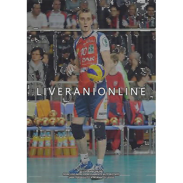 22.12.2011 KEDZIERZYN-KOZLE CZECHY SIATKOWKA MEZCZYZN CEV LIGA MISTRZOW SEZON 2011/2012 2012 CEV VOLLEYBALL CHAMPIONS LEAGUE MEN ZAKSA - TRENTINO VOLLEY PLANETWIN365 N/Z SAMICA GUILLAUME FOT LUKASZ LASKOWSKI / PRESSFOCUS NEWSPIXPL --- Newspix.pl ITALY ONLY- CEV Voleyball Champions League Zaksa Kedzierzyn-Kozle (czerwone) - Trentino Volley (biale) ©AG ALDO LIVERANI SAS *** Local Caption *** .