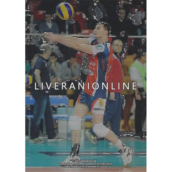 22.12.2011 KEDZIERZYN-KOZLE CZECHY SIATKOWKA MEZCZYZN CEV LIGA MISTRZOW SEZON 2011/2012 2012 CEV VOLLEYBALL CHAMPIONS LEAGUE MEN ZAKSA - TRENTINO VOLLEY PLANETWIN365 N/Z RUCIAK MICHAL FOT LUKASZ LASKOWSKI / PRESSFOCUS NEWSPIXPL --- Newspix.pl ITALY ONLY- CEV Voleyball Champions League Zaksa Kedzierzyn-Kozle (czerwone) - Trentino Volley (biale) ©AG ALDO LIVERANI SAS *** Local Caption *** .
