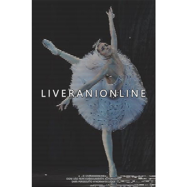 (111223) NANNING, Dec. 23, 2011 A dancer of Ukraine\'s Kiev Ballet performs the classical Swan Lake in Nanning, capital of southwest China\'s Guangxi Zhuang Autonomous Region, Dec. 22, 2011. (/Liu Jun) (ry) - Xinhua/Photoshot - ag. aldo liverani sas italy only CINA - DANZATORI DEL BALLETTO DI KIEV IN UCRAINA DURANTE LA RAPPRESENTAZIONE DE \' IL LAGO DEI CIGNI\' A NANNING