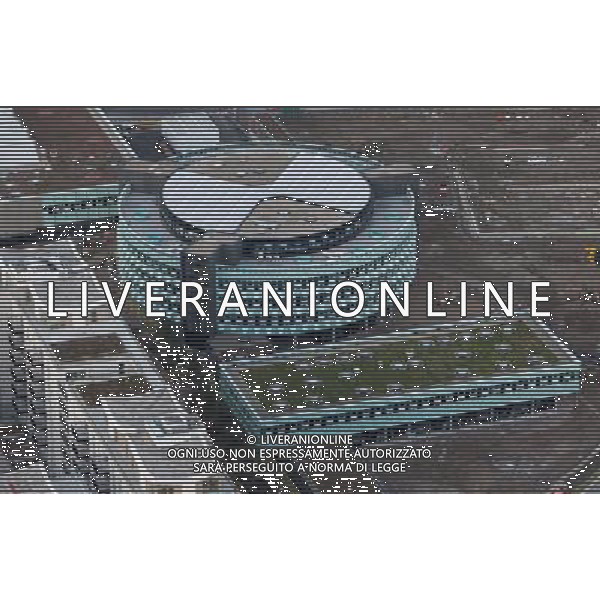 Olympic Park. Aerial view of the Chobham Academy in the Olympic Village. © AG. ALDO LIVERANI SAS LONDRA - GIOCHI OLIMPICI/ OLIMPIADI 2012 OLYMPICS GAMES 2012