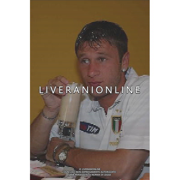 Coverciano (Fi) 25/05/2004 Raduno della Nazionale di Calcio Nella foto: Cassano Antonio.* Ph Gianni Nucci/Aldo Liverani