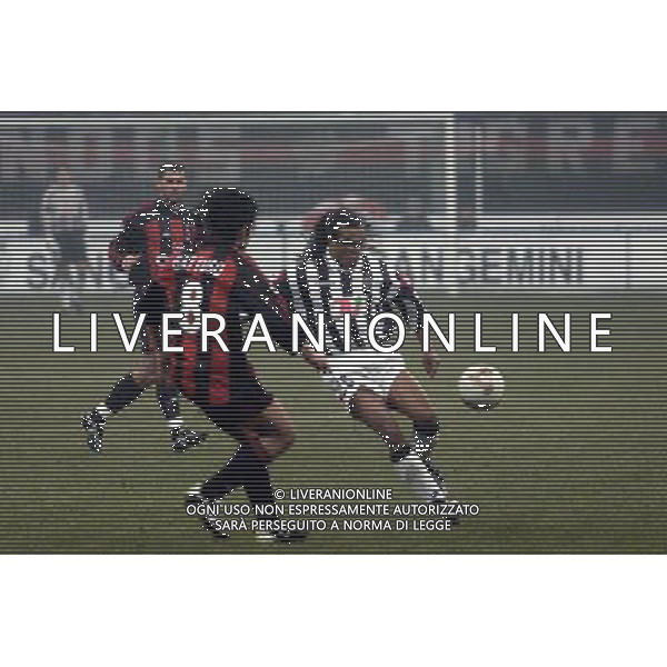 MILANO,23-01-02 DFP/MARCO LUSSOSO MILAN - JUVENTUS (COPPA ITALIA): EDGAR DAVIDS