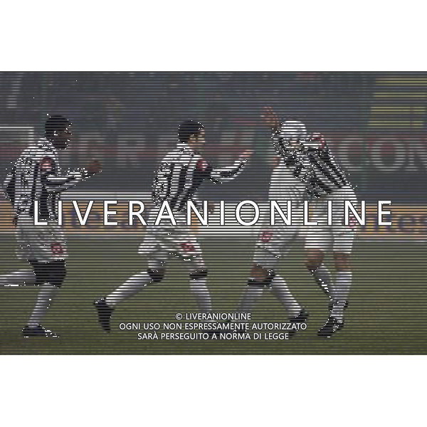 MILANO,23-01-02 DFP/MARCO LUSSOSO MILAN - JUVENTUS (COPPA ITALIA): ESULTANZA JUVENTUS