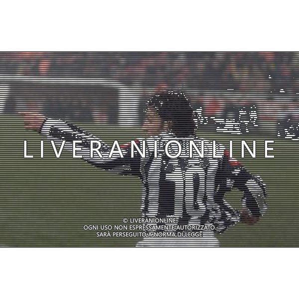MILANO,23-01-02 DFP/MARCO LUSSOSO MILAN - JUVENTUS (COPPA ITALIA): ESULTANZA JUVENTUS DEL PIERO