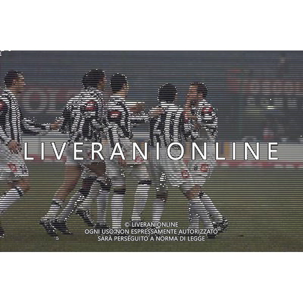 MILANO,23-01-02 DFP/MARCO LUSSOSO MILAN - JUVENTUS (COPPA ITALIA): ESULTANZA JUVENTUS