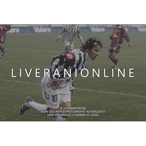 MILANO,23-01-02 DFP/MARCO LUSSOSO MILAN - JUVENTUS (COPPA ITALIA): ESULTANZA JUVENTUS - DEL PIERO